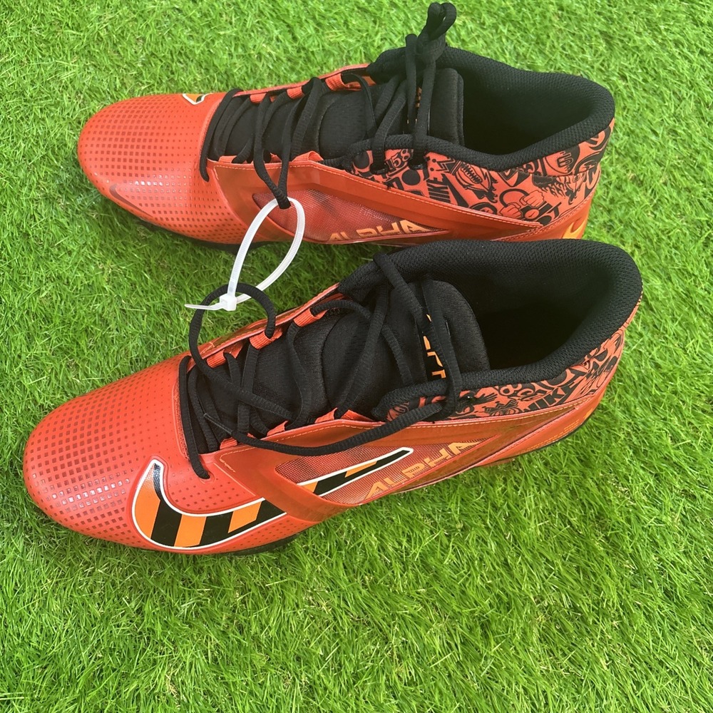 Nike Alpha Menace 4 Pro "Picante Red Black" Red Black FQ3984-600 Men's Size 15‎ - Picture 3 of 7